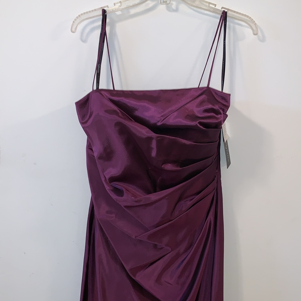 J S Collections Elegant Purple Dress